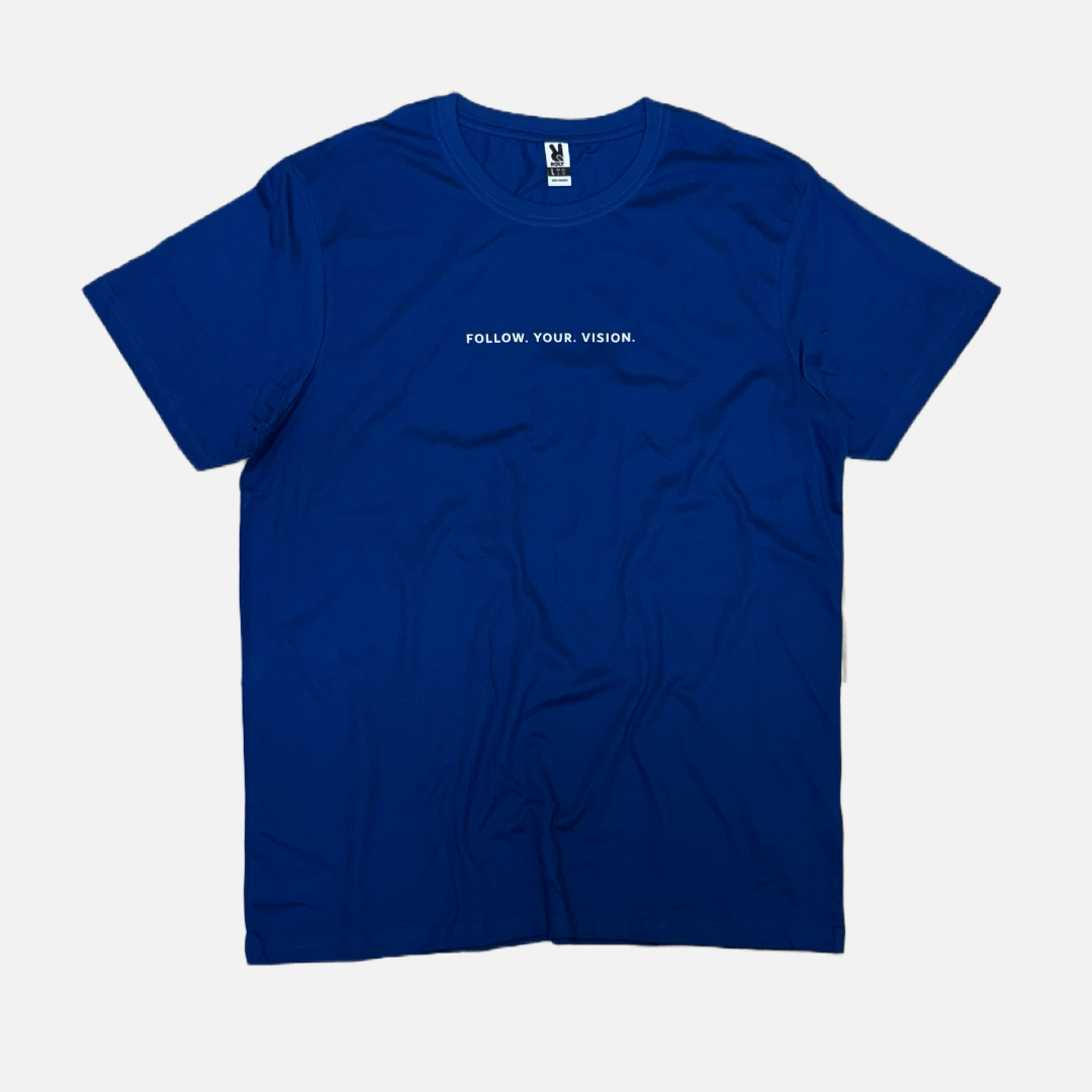 "YOU MUST" T-SHIRT (BLUE)