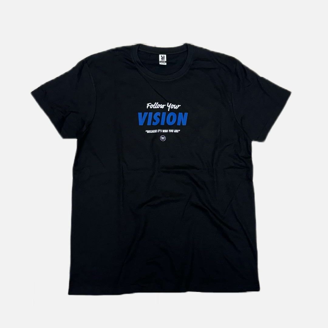 "VISION" T-SHIRT (BLACK)