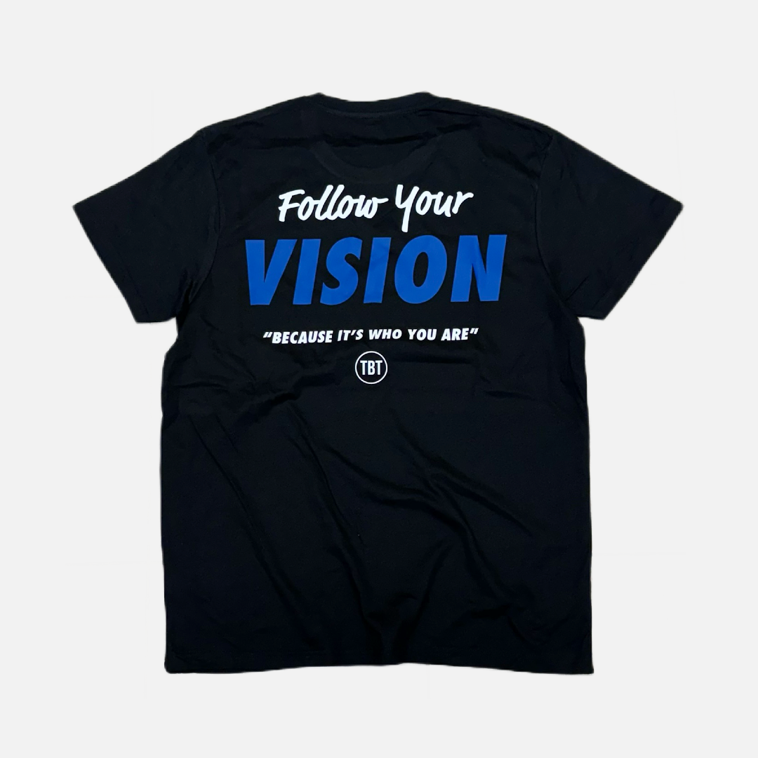 "VISION" T-SHIRT (BLACK)